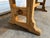 French Bleached Oak Farmhouse Dining Table, 1925 For Sale - Image 4 of 15
