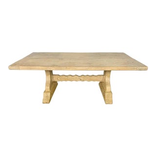 Spanish Refectory Dining Table, C. 1930's For Sale