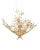 Currey & Company Currey & Company Huckleberry Gold Chandelier For Sale - Image 4 of 4