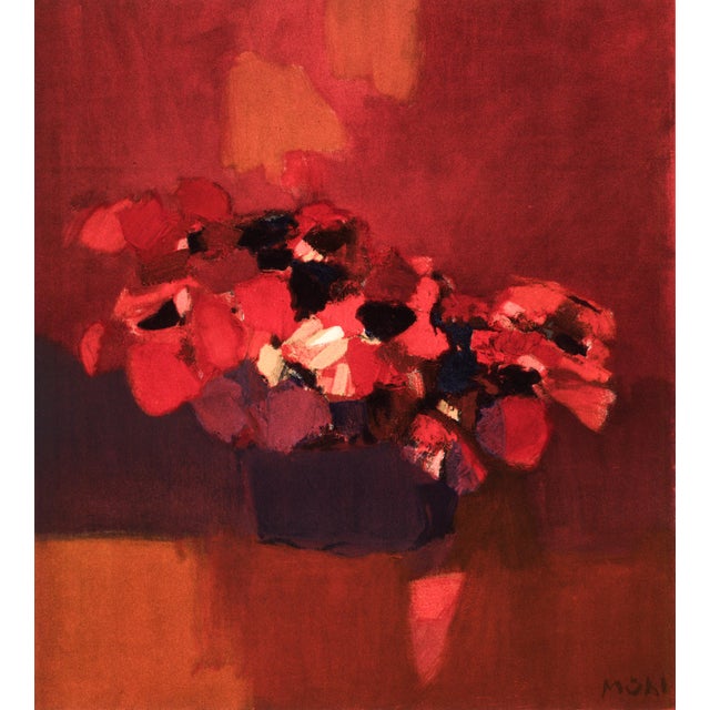 Original 1962 lithograph by Roger Mühl, from the limited edition of 950 monograph, printed and published by Fernand...