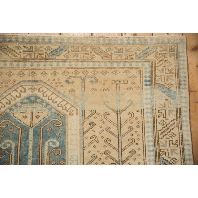 Vintage Distressed Oushak Rug - 4'7" x 6'9" For Sale - Image 11 of 11
