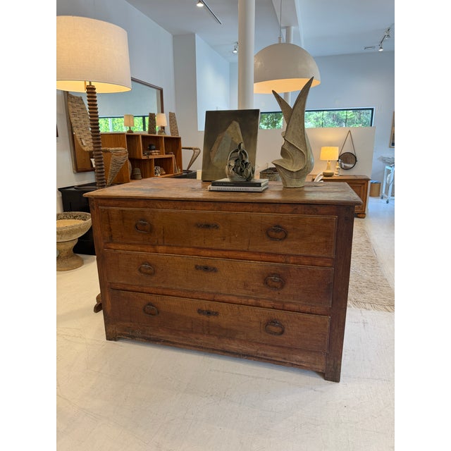 Large Scale Walnut Chest of Drawers, 18th Century, France For Sale - Image 16 of 18