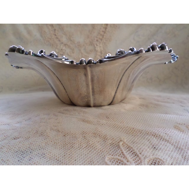 1900 - 1909 Antique Art Nouveau Brainard Silver Co. Sterling Ornate Bow 11.5" X 3.5" For Sale - Image 5 of 13