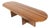 Large Mid-Century Modern Dinning Table in Wood, Italy, 1970s For Sale