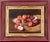 Raffaele Pucci, Still Life with Apples, 1989, Oil on Board For Sale