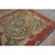 Gray 1920s Gray Classic Medallion Antique American Hooked Cotton Rug Square Carpet For Sale - Image 8 of 11