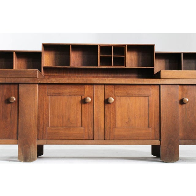 Vintage Sideboard in Walnut by Silvio Coppola for Bernini, 1960s For Sale - Image 6 of 11