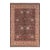 Shabby Chic 1990's Pak-Persian Black/Beige Wool Rug - 8'3'' X 10'3'' For Sale