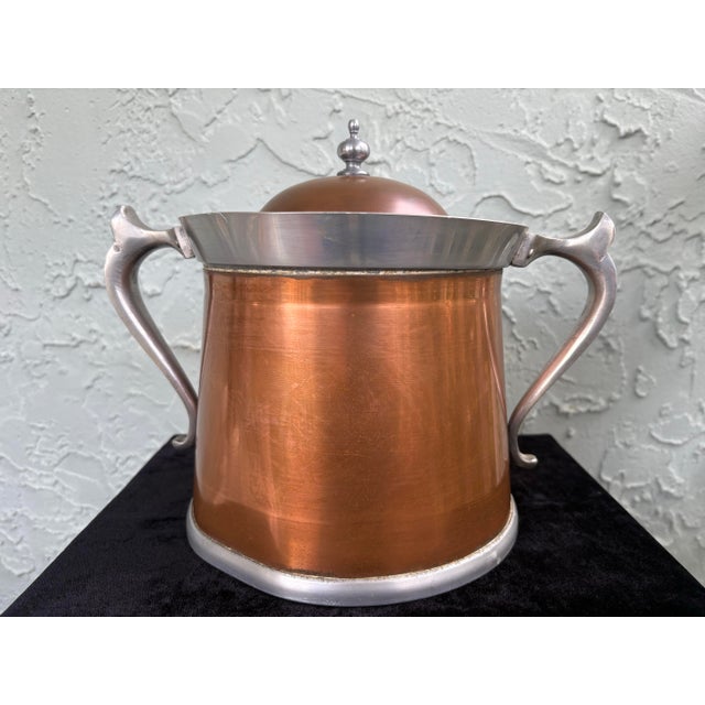 Metal Vintage Copper Hot Water Dispenser With Working Brass Spigot and Domed Lid For Sale - Image 7 of 12