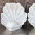 Vintage Coastal Glazed Ceramic Clam Shells - a Pair For Sale - Image 9 of 14