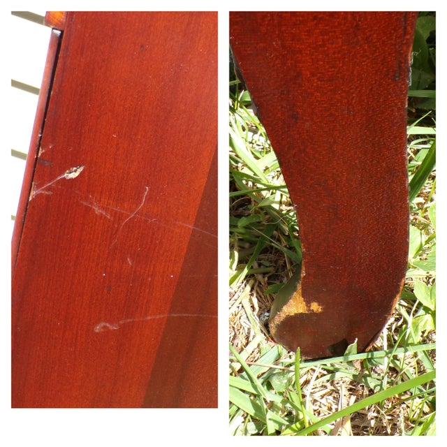 Vintage French Vernis Martin Style Hand Painted Music Cabinet Record Stand For Sale - Image 16 of 16