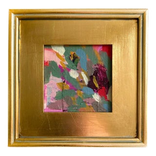 "Trail Mix" 2025 Framed Mini Painting by Jessalin Beutler For Sale