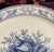 English Antique English Blue and White Nantasket Clovelly Shell Platter For Sale - Image 3 of 7