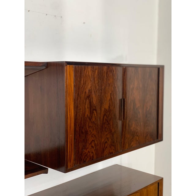 Rosewood Wall Unit by Kai Kristiansen For Sale - Image 9 of 11