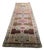 Vintage Hand-Knotted Oushak Hallway Rug For Sale
