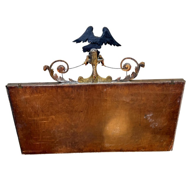 Regency Rectangular Giltwood Overmantle Mirror, 1820 For Sale - Image 10 of 13