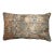 Early 20th Century Zabihi Collection Tribal Worn Persian Kurd Rug Lumbar Pillow - 0'11" x 1'7" For Sale
