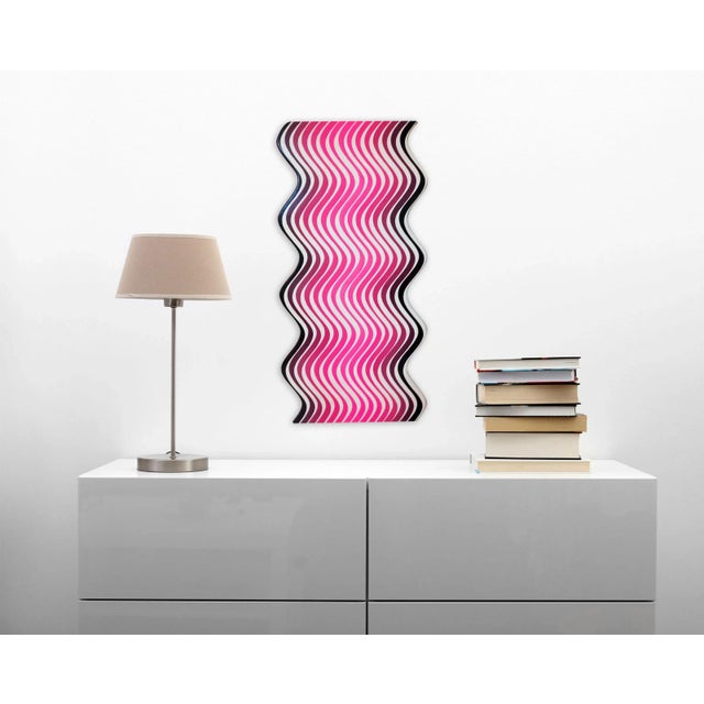 Acrylic on wood. Edition: Unique, Unframed. Ghetti is interested in cross-disciplinary methods and tools. She originates...