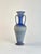 Murano Cobalt Blue Glass Amphora Vase in Scavo Finish by Seguso, Italy, 1970s For Sale - Image 3 of 10