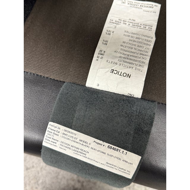 Black Ted Boerner for Design Within Reach Theatre Sofa For Sale - Image 8 of 12