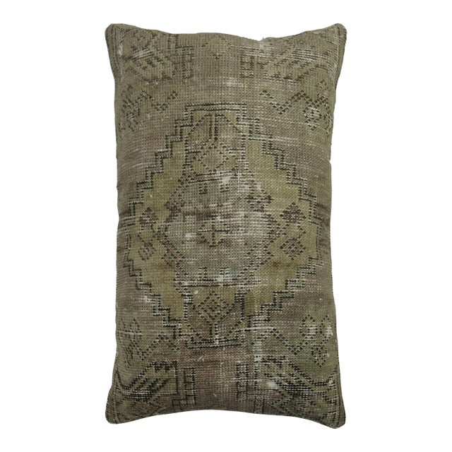 Lavender Large Turkish Rug Pillow For Sale