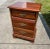 1960s Vintage Cherry Nightstand For Sale - Image 4 of 5