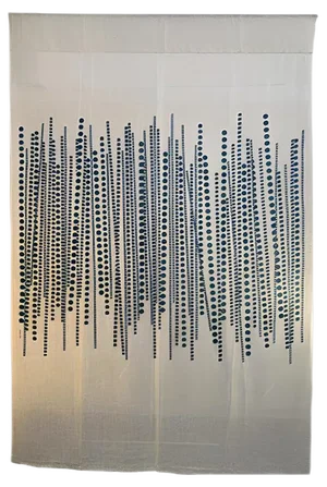 Textile Room Divider by Silvio Coppola for Tessitura di Mompiano, 1970s