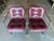 Mid Century Modern Lounge Chairs in Tubular Chrome and Rich Oxblood Faux Leather - a Pair For Sale - Image 9 of 10