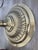 1970s Hollywood Regency/Art Deco Brass With Pink Glass Floor Lamp/Torche For Sale - Image 10 of 12