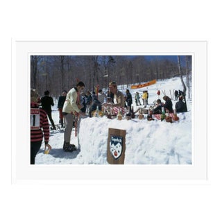 Sugarbush Skiing 1969 by Slim Aarons White Framed C-Print For Sale