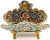French Champlevé Enamel & Ormolu Letter Rack, Late 19th Century For Sale - Image 4 of 10