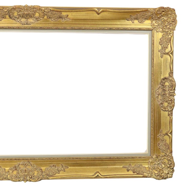 Large Baroque Gilded Frame For Sale - Image 5 of 15
