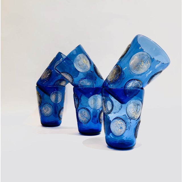 2000 - 2009 Murano Glass Tequila Set from Ribes Studio, Set of 6 For Sale - Image 5 of 15