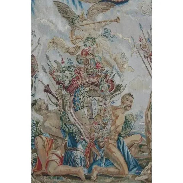 Vintage Tapestry Depicting Angels For Sale In Los Angeles - Image 6 of 9