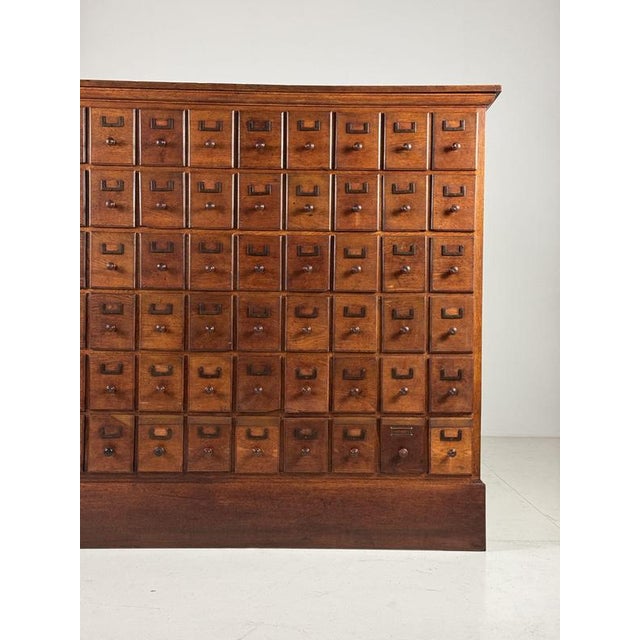 French Oak Pharmacy Cabinet For Sale - Image 9 of 18