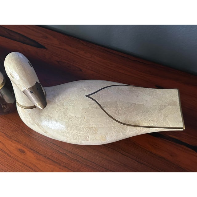 Pair of Maitland-Smith Duck Bookends For Sale - Image 11 of 12