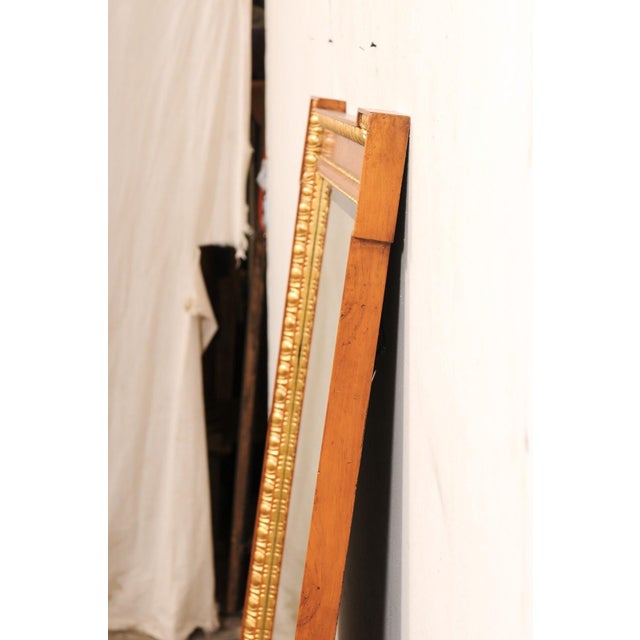 Mid 20th Century Mid 20th Century English Mirror with Egg-n-Dart Trim For Sale - Image 5 of 10