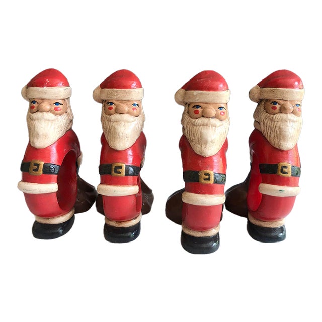Christmas Santa Napkin Rings For Sale
