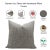 Textile Fabdivine Thick Linen Cushion Cover 16x16 Inch Modern Home Accent- Ratan Bel For Sale - Image 7 of 7