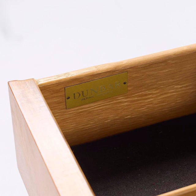 Edward Wormley for Dunbar Model 5466 Mid Century Tambour Door Credenza For Sale - Image 12 of 12