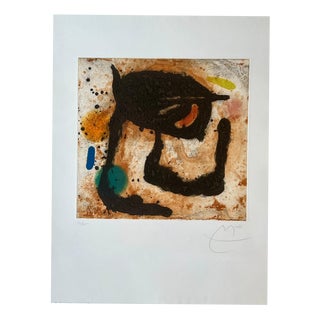 Joan Miró, The Dandy, 1969, Etching For Sale