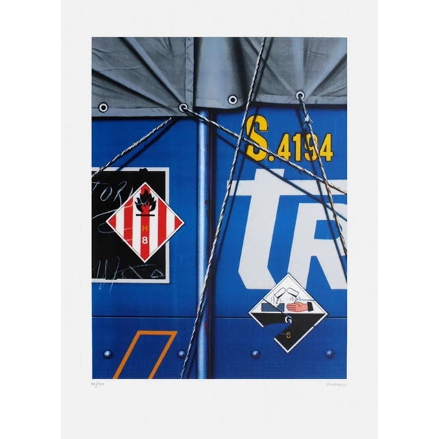 Peter KLASEN S. 4194 TR lithograph on Arches paper signed and numbered in pencil 29.9 x 22.0 in illustration : 23.6 x 17.7...