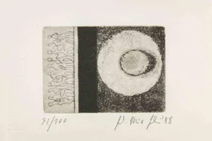 Fausto Maria Franchi, Abstract Composition, Etching, 1988