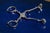 Beautiful English Georgian Antique Sterling Silver English Sugar Nips Tea Tongs For Sale - Image 9 of 12