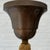 5-Arm Chandelier in Brass and Havana Glass, Sweden, 1930s For Sale - Image 9 of 10