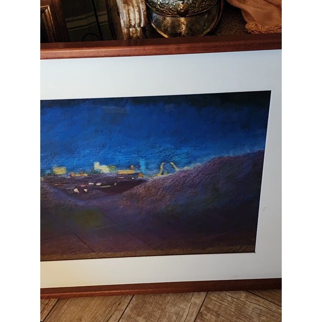 Nocturnal Isabel Stensland Pastel For Sale - Image 4 of 6