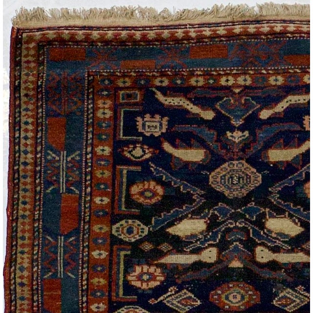 Antique Persian Malayer Rug 3'4" x 4’8".