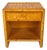 Vintage Woven Bamboo Bedside Table, 1960s-1970s For Sale
