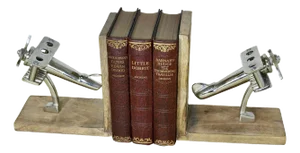 Mid-Century Bookends on an Aeronautical Theme, 1960s, Set of 2