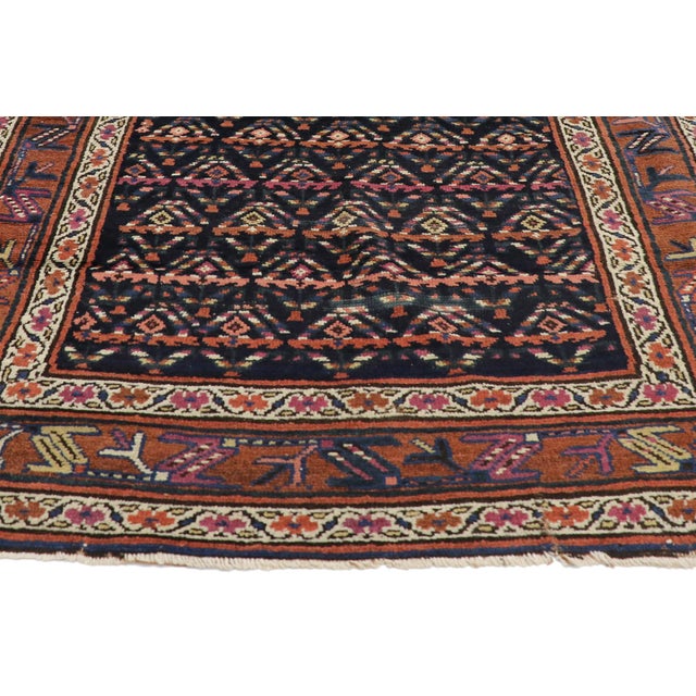 Late 19th Century Caucasian Shirvan Rug Runner, 03'07 X 13'02 For Sale - Image 4 of 12